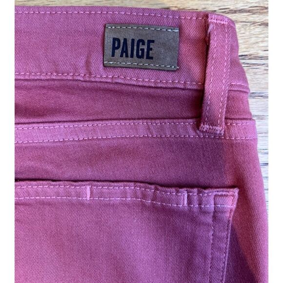 PAIGE Verdugo Ankle Low Rise Skinny Jeans Orange Size 25 - Picture 9 of 11
